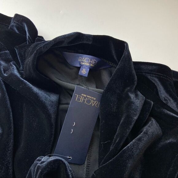 RACHEL Rachel Roy V-Neck velvet Dress - Picture 5 of 7